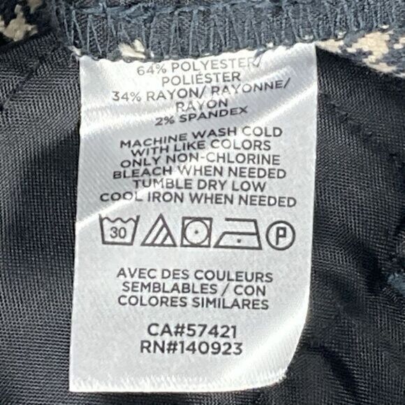 Express Paper Bag Pants Womens 6 Floral High Waisted Satin Shabby Chic Trousers - Picture 14 of 16